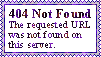 404 error